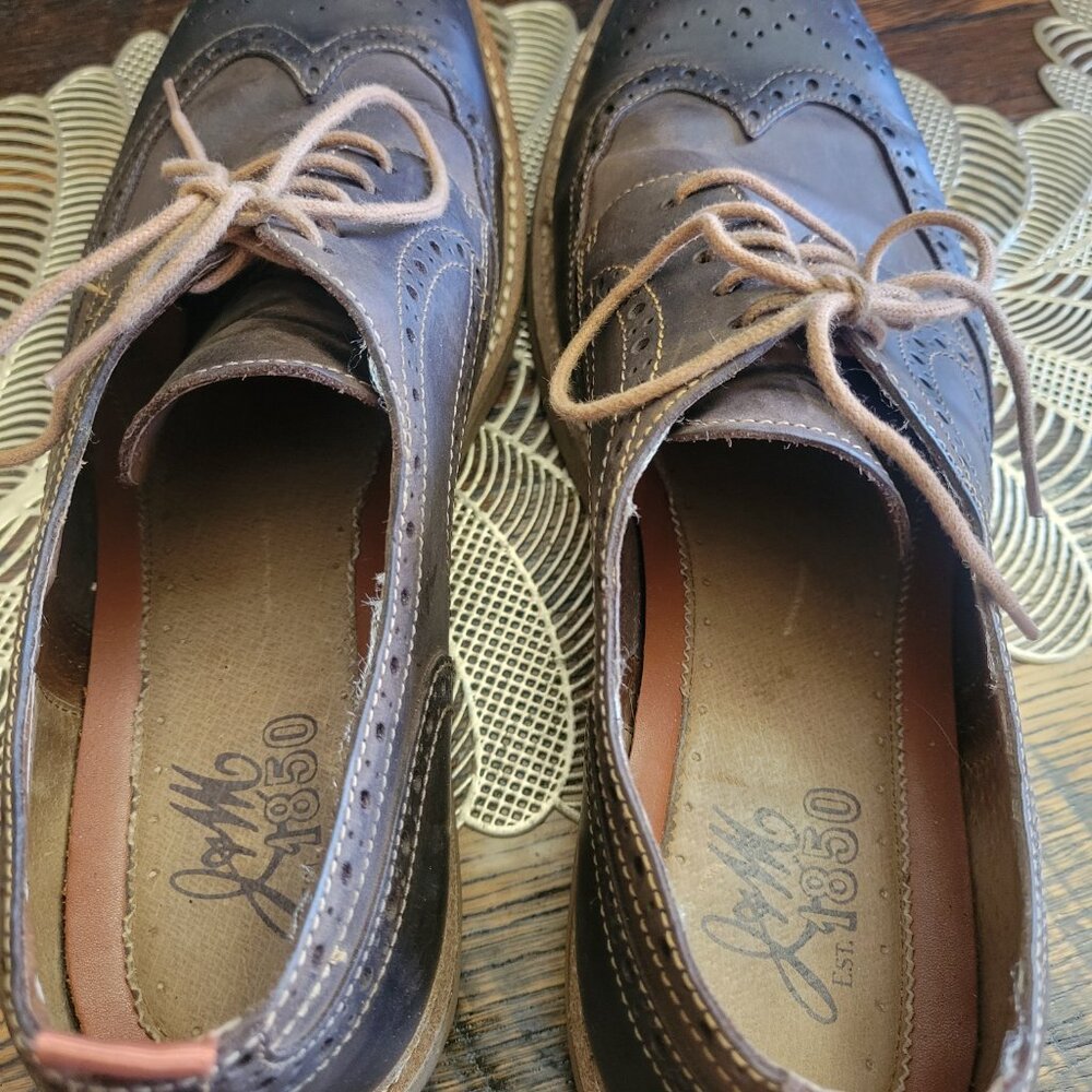 Johnston & Murphy J&M 1850 Pearce Wingtip Oxfords - Picture 3 of 6